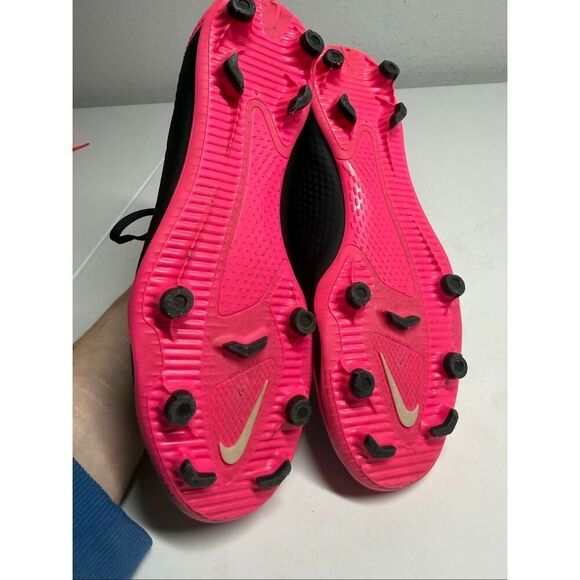Nike Phantom GT Academy FG Mens Soccer Cleats Black/Pink CK8459-006 Size 7 main image 4